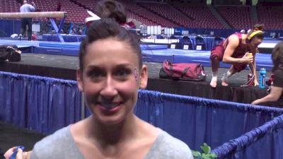 Taylor Spears on KJ Beam Pep Talk and OU Semi Final Leotard