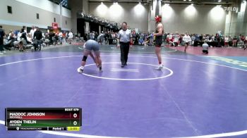 165 lbs Champ. Round 2 - Ayden Thelin, Choctaw vs Maddoc Johnson, Rockwall