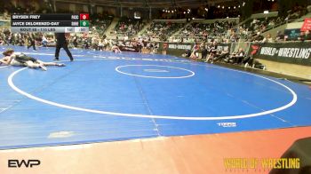 110 lbs Consi Of 8 #2 - Brysen Frey, Pasco Wolfpack Wrestling Club vs Jayce Delorenzo-Day, Team Donahoe