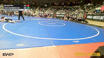 110 lbs Consi Of 8 #2 - Brysen Frey, Pasco Wolfpack Wrestling Club vs Jayce Delorenzo-Day, Team Donahoe