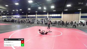 88 lbs Consi Of 4 - Santiago Guillent, SoCal Grappling WC vs Maverick Sanchez, Rough House WC