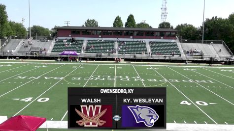 Replay: Walsh vs Kentucky Wesleyan | Sep 20 @ 12 PM