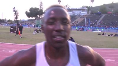Patrick Rono eyeing the outdoor team title