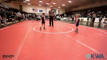 45 lbs Rr Rnd 3 - Gunnar Sutton, Vinita Kids Wrestling vs Kane Coombes, Wyandotte Youth Wrestling