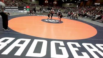 5th Place Match - Shandiin Roberts, Whitehorse vs Kailyn Todakozie, South Sevier