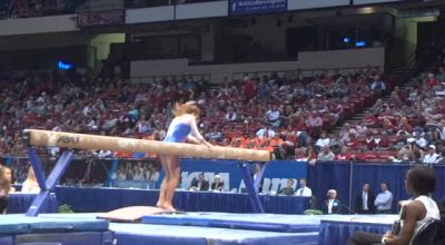 Florida's Macko Caquatto HITS Beam after Sloan's Fall in Prelims