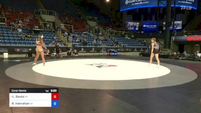 130 lbs Consolation - Lilliana Banks, WI vs Riley Hanrahan, WI