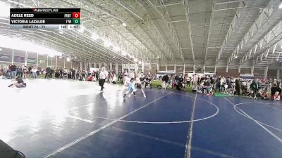 71 lbs Cons. Round 2 - Victoria Lazalde, Team Prestige Wrestling vs Adele Reed, 208 Badgers Wrestling Club