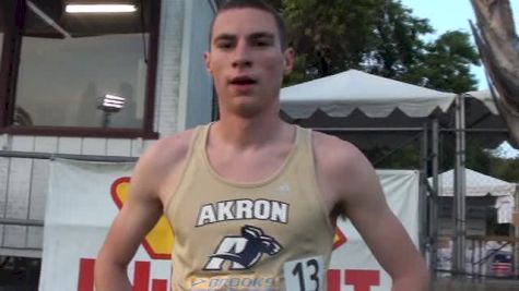 Akron's Clayton Murphy after big 1500 PR
