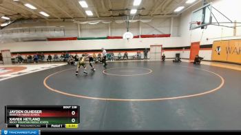 115 lbs Cons. Round 2 - Jayden Olheiser, Riverton Middle School vs Xavier Hetland, Rocky Mountain Middle School