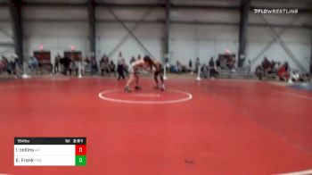 184 lbs Consolation - Isaiah Collins, American International vs Evan Frank, Trinity