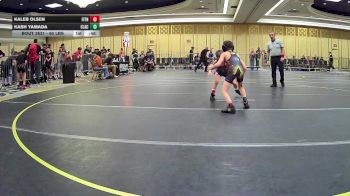 65 lbs Consi Of 8 #1 - Kaleb Olsen, Fitness Fight Factory WC vs Kash Yamada, Clackamas WC