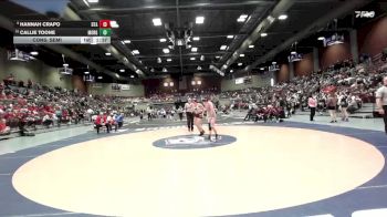 3A 125 lbs Cons. Semi - Hannah Crapo, Delta vs Callie Toone, Morgan