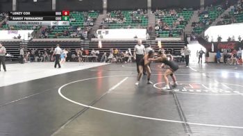 1-5A 114 Cons. Round 2 - Lenzy Cox, Brooks vs Sandy Fernandez, Corner