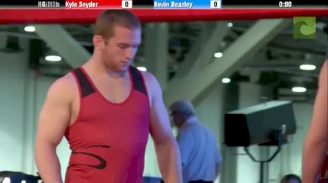 96kg Finals Kyle Snyder (MD) vs. Kevin Beazley (MI)