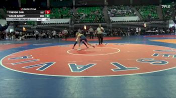 6A 113 lbs Cons. Round 2 - Trevor Orr, Hartselle vs Caleb Barry, Buckhorn