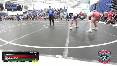 100 lbs Cons. Round 3 - Liam Foos, Nixa vs Breydon Keys, Pirate