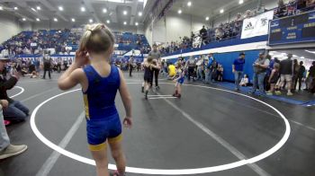 37-40 lbs Rr Rnd 3 - JJ Stolarzyk, Piedmont vs Addilyn Hobson, Lexington Wrestling Club