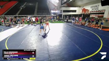 105 lbs Finals (2 Team) - ELLA KAVANAGH, Nevada SILVER vs Sasha Williams, Oklafornia