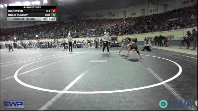 98 lbs Quarterfinal - Leah Wynn, El Reno Wrestling Club vs Millie Rumsey, Pawhuska Elks Takedown