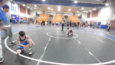 75-80 lbs Quarterfinal - Arsen Aslanyan, Wrightwood Wrestling Club vs Dominic Lopez, Monster Garage