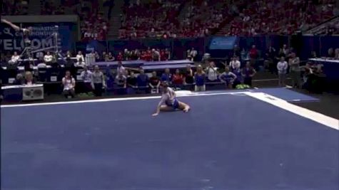 Florida, Bridget Sloan, 9.925 FX - 2014 Super Six