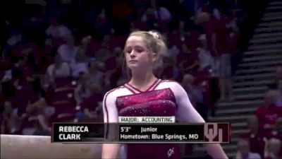 Oklahoma, Rebecca Clark, 9.925 BB - 2014 Super Six