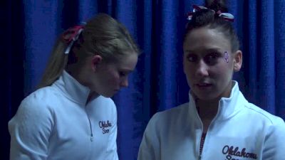 Taylor Spears and Haley Scaman on OU's Emotional Win