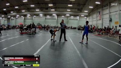 138 lbs Cons. Round 1 - Matthew Almedina, Mat Assassins vs Kamyron Johnson, Kraken