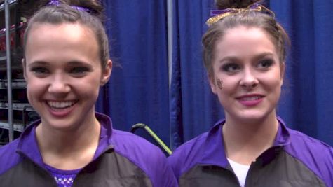 Ashleigh Gnat and Syndey Ewing after First National Championships