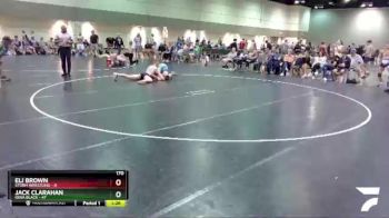 170 lbs Round 1 (6 Team) - Jack Clarahan, Iowa Black vs Eli Brown, Storm Wrestling