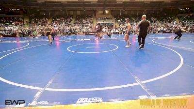 Semifinal - Mahlea Talato, Jackson County Wrestling Club vs Ripley Harris, Team Tulsa Wrestling Club