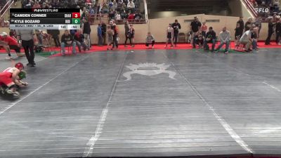 90_B lbs Consi Of 16 #2 - Camden Conner, Chartiers-Houston vs Kyle Bozard, Red Lion