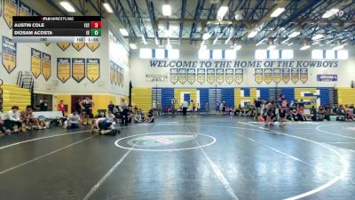 190 lbs Round 1 (8 Team) - Austin Cole, Team First Strike WC vs Diosam Acosta, Eagle Empire