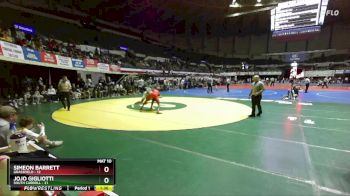 144 lbs Semis & Wb (16 Team) - Simeon Barrett, Grassfield vs Jojo Gigliotti, South Carroll