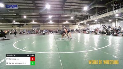 150 lbs Round Of 16 - Parker Martinez, Davis Youth Wrestling Club vs Neviah Varela Marquez, NM Beast