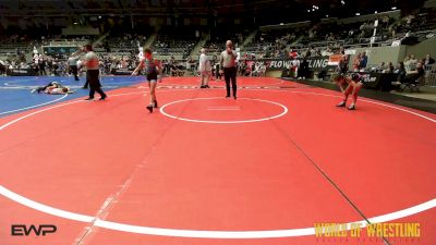 75 lbs Quarterfinal - Julie Fleming, Mat Assassins vs Alaina Petro, Cowboy Wrestling Club