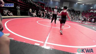 75 lbs Rr Rnd 1 - Lincoln Lamho, Wagoner Takedown Club vs Kyce Dark, Raw Wrestling Club