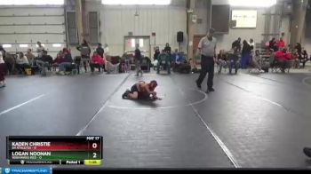 56 lbs Finals (2 Team) - Logan Noonan, Warhawks Red vs Kaden Christie, 84 Athletes