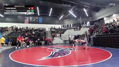 141 lbs Cons. Round 2 - Ryan Dement, Oklahoma Wesleyan vs Luke Kelley, Friends University