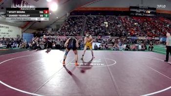 3A 175 lbs 5th Place Match - Zander Yearsley, Ririe vs Wyatt Moura, Tri-Valley
