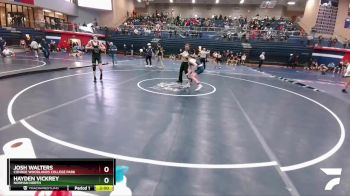 138 lbs Champ. Round 1 - Josh Walters, Conroe Woodlands College Park vs Hayden Vickrey, Norman North