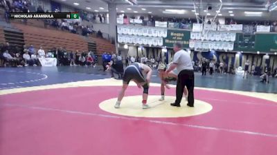 144 lbs Cons. Round 2 - Hunter McCuistion, Rim Of The World vs Nicholas Arambula, Patrick Henry