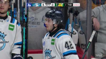 Nathan Lecompte Scores From The Slot For Chicoutimi