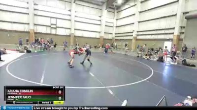 106 lbs Placement Matches (8 Team) - Ariana Conklin, MONTANA vs ...