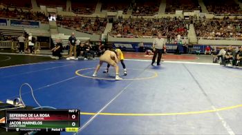 D2-120 lbs Cons. Semi - Jacob Marnelos, Campo Verde vs Seferino De La Rosa, Flowing Wells High School