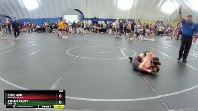 100 lbs Finals (2 Team) - Cole Ash, Killer Elite vs Ethan Raley, OMP