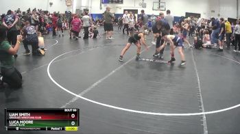 65 lbs 3rd Place Match - Liam Smith, Grizzlies Wrestling Club vs Luca Moore, Legacy Elite