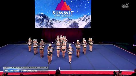All 4 Cheer - Commanders [2026 L3 Senior - D2 - Medium Finals] 2026 The D2 Summit