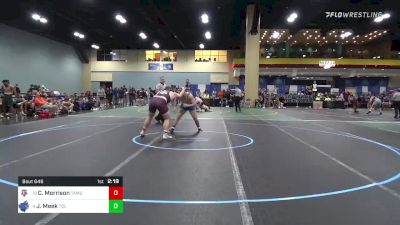 285 lbs Round Of 16 - Clay Morrison, Texas A&M vs Jacob Meek, Toledo